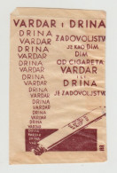 Delcampe - Petit Sachet En Papier Parchemin Pour Papier à Cigarettes Ex Yougoslavie 04 (traduction Dans La Description) Cca 1930. - Etuis à Cigarettes Vides