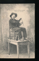 Delcampe - 15 --  Types D'Auvergne --- Joueur De Cabrette - Aurillac