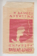 Delcampe - Petit Sachet En Papier Parchemin Pour Papier à Cigarettes Ex Yougoslavie 05 (traduction Dans La Description) Cca 1930. - Etuis à Cigarettes Vides