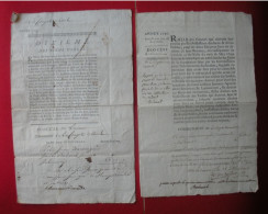 Delcampe - 81 Lacougotte-Cadoul 1749-1750 Dixième Des Biens Nobles& Role Pour Noble Simon D'Armengau Sieur De Balaval - Documents Historiques