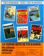 Delcampe - Publicité Papier  SPIROU LUCKY LUKE Décembre 1965 BSO - Werbung