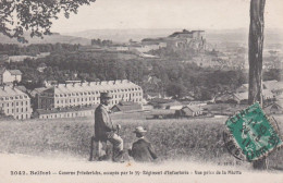 Delcampe - BELFORT CASERNE FRIEDERICHS OCCUPEE PAR LE 35èR.I. VU PRISE DE LA MIOTTE PERSONNAGES REF 95710 - Kasernen