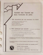 Delcampe - Publicité Papier  ASSUBEL Année 1976 GFP - Werbung