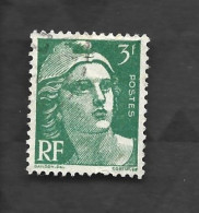 Delcampe - Timbre Oblitéré - Type Marianne De Gandon D'une Valeur De 3 Francs - Yvert Et Tellier N° 716A - 1945 - 1945-54 Marianne Of Gandon