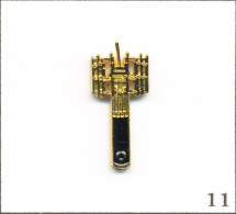 Delcampe - Pin's Institution - Industrie Militaire / Thomson Armement. Non Estampillé. Métal Peint. T1100Q-11 - Militaria