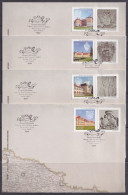 Delcampe - -+Croatia, 2013-07-18, Castles; Eltz, Pejačević, Turković, Odescalchi, Labels Right - Croatia