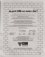 Delcampe - Publicité Papier  BANQUE COB Année 1976 GFP - Werbung