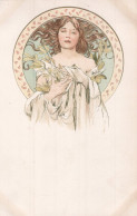 Delcampe - ALPHONSE MUCHA / CARTE SERIE COCORICO - Mucha, Alphonse