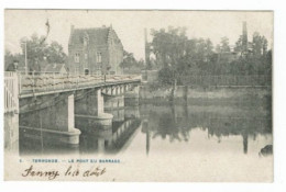 Delcampe - TERMONDE - LE PONT DU BARRAGE - Dendermonde