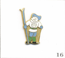 Delcampe - Pin's Institution - Armée De Terre / Chasseur Alpin. Non Estampillé. EGF. T1100Q-16 - Militaria