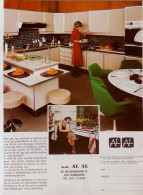 Delcampe - Publicité Papier  CUISINE AL AL GLASAL RAMSDONK  Année 1976 GFP - Werbung