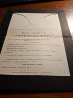 Delcampe - Marie Canivet .1880/1932.Bruly-de-Pesches. - Décès