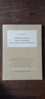 Delcampe - Giovannini Etude Historique Sur Les Origines Du Catalogue Des Vai Berne - Autres & Non Classés