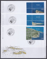 Delcampe - -+Croatia, 2013-09-26, Lighthoses; Sućuraj, Pločica & Stončica (corner Stamps) - Croatia