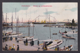 Delcampe - Vintage Postcard DENMARK Copenhagen Rheden Marina 1926 - Dänemark