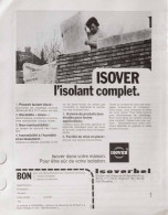 Delcampe - Publicité Papier  ISOVER Année 1976 GFP - Werbung