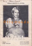 Delcampe - ARGENTINA MUSIC BOOKLET LIBRILLO MUSICAL EVITA VERSION EN ESPAÑOL EVA JUAN PERON CHE GUEVARA - Theater