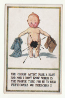 Delcampe - Carte Postale Ancienne – Humour - Enfant - Humorvolle Karten