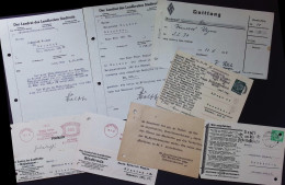 Delcampe - Eisenberg I. Thüringen / Stadtroda , 1934-35 , H. Wagner , Dresden , Alte Dokumente !! - Documents Historiques