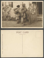 Delcampe - China Old Postcard Beggar Women Native Chinese Beggars And Waking Stick Shanghai - China