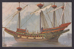 Delcampe - Vinatge Postcard GERMANY Marine-Galerie Nr.128 - Spanish Caravel - Autres & Non Classés
