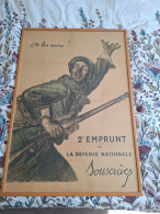 Delcampe - Affiche Originale 1916 "On Les Aura !" - 2e Emprunt De La Défense Nationale / Abel Faivre - 1914-18
