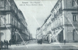 Delcampe - Be388 Cartolina Taranto Citta' Via D'aquino - Taranto