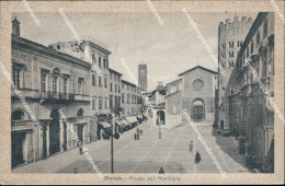 Delcampe - Be464 Cartolina Orvieto Piazza Del Municipio Provincia Di Terni - Terni
