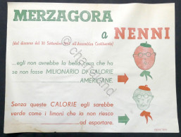 Delcampe - Manifesto Propaganda Politica: Dal Discorso Di Merzagora A Nenni - Elezioni 1948 - Non Classés