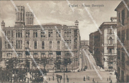 Delcampe - Be445 Cartolina Cagliari Citta' Palazzo Municipale 1928 - Cagliari