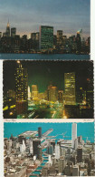 Delcampe - USA 3 POSTCARDS CHICAGO/NEW YORK VIAGGIATE - Other & Unclassified