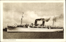 Delcampe - CPA Dampfer SS Flandria, Königlich Holländischer Lloyd - Autres & Non Classés