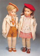 Delcampe - Muenchener Puppenmuseum Friedebald Und Ilsebill Doll Postcard B819 - Sonstige & Ohne Zuordnung