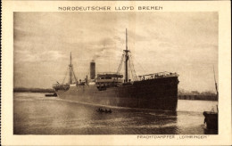 Delcampe - CPA Norddeutscher Lloyd Bremen, Frachtdampfer Lothringen - Autres & Non Classés