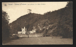 Delcampe - Houyet Chateau D' Ardenne Tour Du Rocher Et La Halte D' Ardenne 1928 Houyet - Houyet