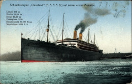 Delcampe - CPA Dampfschiff Cleveland, HAPAG, Schnelldampfer - Autres & Non Classés