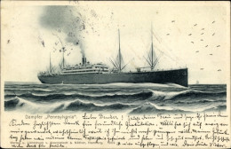 Delcampe - CPA Dampfer Pennsylvania, HAPAG - Autres & Non Classés