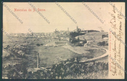 Delcampe - Asti Moncalvo PIEGA Cartolina ZB1839 - Asti