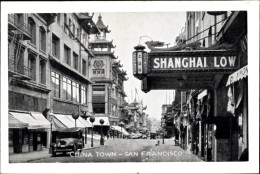 Delcampe - CPA San Francisco Kalifornien USA, China Town, Shanghai Low - Other & Unclassified