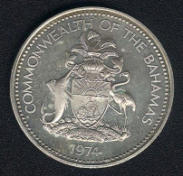 Delcampe - Bahamas, 1 Dollar 1974, AUNC - Bahamas