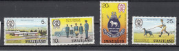 Delcampe - Swaziland 1977 Mi Nr 269 - 272, Politie Training - Swaziland (1968-...)