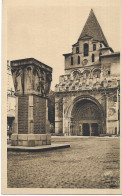 Delcampe - [82] Tarn Et Garonne > Moissac  Abbatiale Facade Sud Et Monument Aux Morts - Moissac