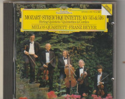 Delcampe - Cd MOZART Streichquintette KV 515 516 MELOS QUARTETT Franz Beyer Etat: TTB - Klassik