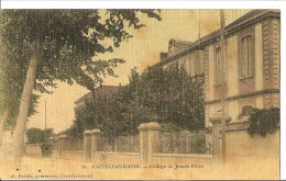 Delcampe - [82] Tarn Et Garonne > Castelsarrasin College De Jeunes Filles Couleur - Castelsarrasin