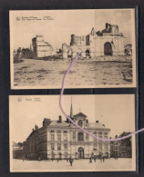Delcampe - IEPER YPRES HOPITAL 2 CARTES - Ieper