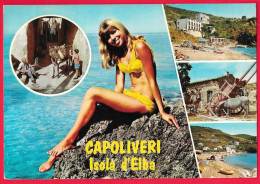Delcampe - PIN UPS - PINUP'S - PIN UP - Femme - Nude Girl - Woman - Frau - Erotic - Erotik - COSTUMI CAPOLIVERI ISOLA D'ELBA - Pin-Ups