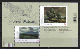 Delcampe - Canada 2005 Paintings  Y.T. BF 76 ** - Blocks & Kleinbögen