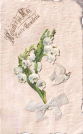 Delcampe - MUGUET       CARTE A SYSTEME     AVEC AJOUTIS - Blumen