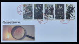 Delcampe - Sherlock Holmes. Royal Mail First Day Cover 12 October 1993. England. Tc2397 - Fiktive & Specimen