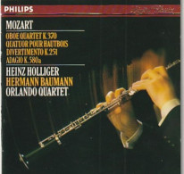 Delcampe - Cd MOZART Oboe Quartet Quatror Pour Hautbois Etat: TTB - Klassik